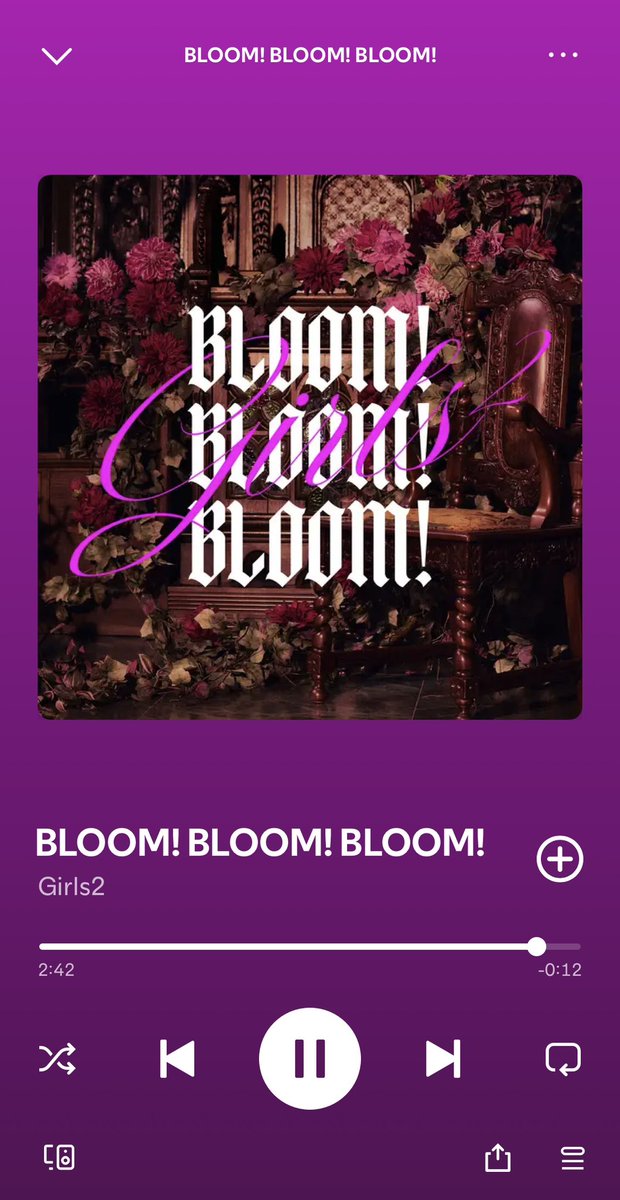 hiro_kira0626's tweet photo. ガールズはこうゆう系統の曲やったら高次元で圧倒的に強いのにって感じる事も多かった中、それをとうとう形にして証明しに来た感じが大好き🥀
レミダンとかこの曲みたいな"聴き流せて中毒性のあるかっこいい曲"は俺の大好物👊

#Girls2 #BLOOM3 https://t.co/PwvfZ405Os