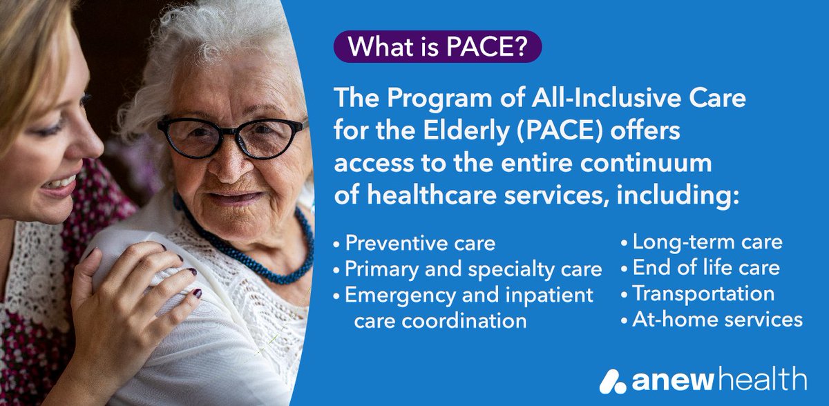 Anew_HealthRx's tweet photo. May is Older Americans Month, making it the perfect time to talk about #PACE!

Program of All-inclusive Care for the Elderly is the ideal solution for many interested in safely aging in place.

👉Programs, learn what you can do to help spread the word: https://t.co/y1gd3M63zl https://t.co/D5KwiQfuVY