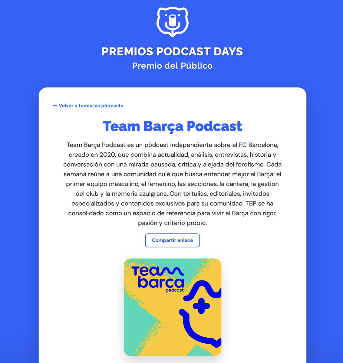 TEAM BARÇA tweet media