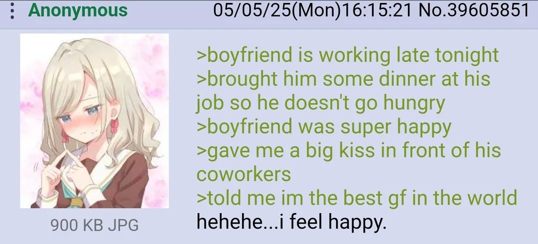 Greentext Poster tweet media