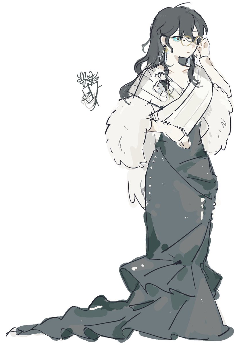 golkin_'s tweet photo. 关于📓女士的其他衣服和一些没分享过的角色们…其实还有更多，完成度都不高:(
#reverse1999oc https://t.co/9Y0HESFwTf