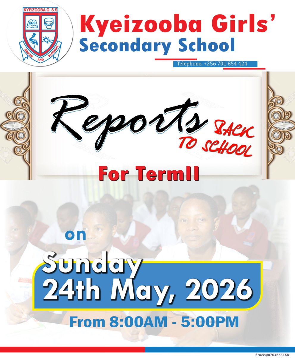 kyeizoobagss's tweet photo. Term II starts @kyeizoobagss @Educ_SportsUg https://t.co/VlLUdZrvYy