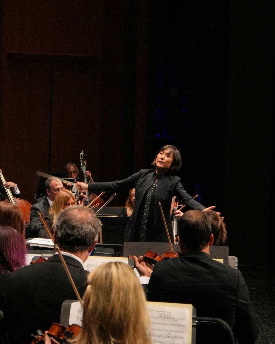 lvphil's tweet photo. What a night of music and momentum! Pictures at an Exhibition was nothing short of extraordinary, marking an incredible moment as we welcome Rei Hotoda as Music Director Designate. https://t.co/N7ZaoP6HWF