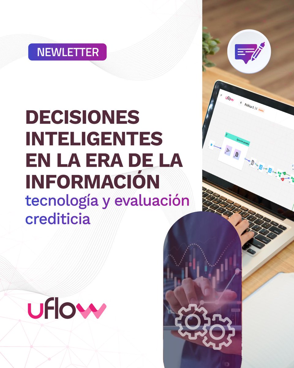 uFlowEngine's tweet photo. En el mes de las telecomunicaciones y la sociedad de la información, vale la pena tocar un punto clave: cómo transformamos datos en decisiones.

En nuestro artículo exploramos cómo la tecnología, la conectividad y la automatización están cambiando la forma de evaluar el crédito. https://t.co/LKY7z3IRTl