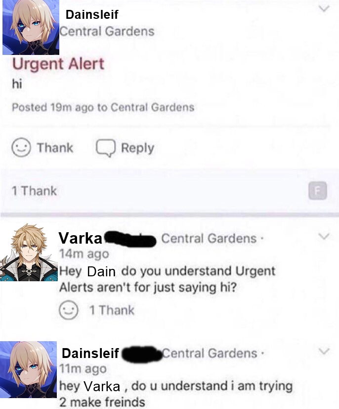 is dainsleif playable yet? tweet media