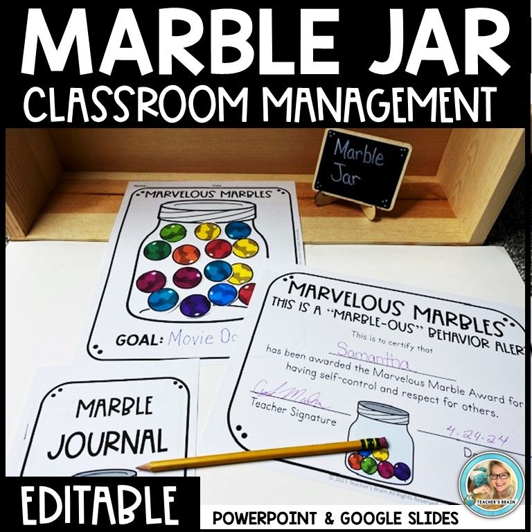 teachersbrain's tweet photo. Looking for effective classroom management? Enhance your teaching experience with our versatile marble jar! Use it digitally or print it out for a hands-on approach. Streamline your classroom today! Check it out here: https://t.co/GJ1FJmxOEn https://t.co/iY6ysDxte8