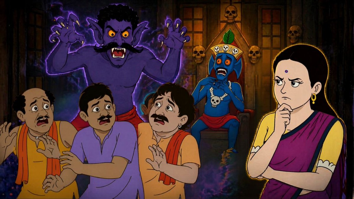 ssoftoonshindi's tweet photo. "भूत डॉन जब्बर सिंह"  is out now on “Ssoftoons Hanste Raho" YouTube Channel pe.
Don't miss out on this amazing story.
#OutNow https://t.co/fKNsiFWzJ0