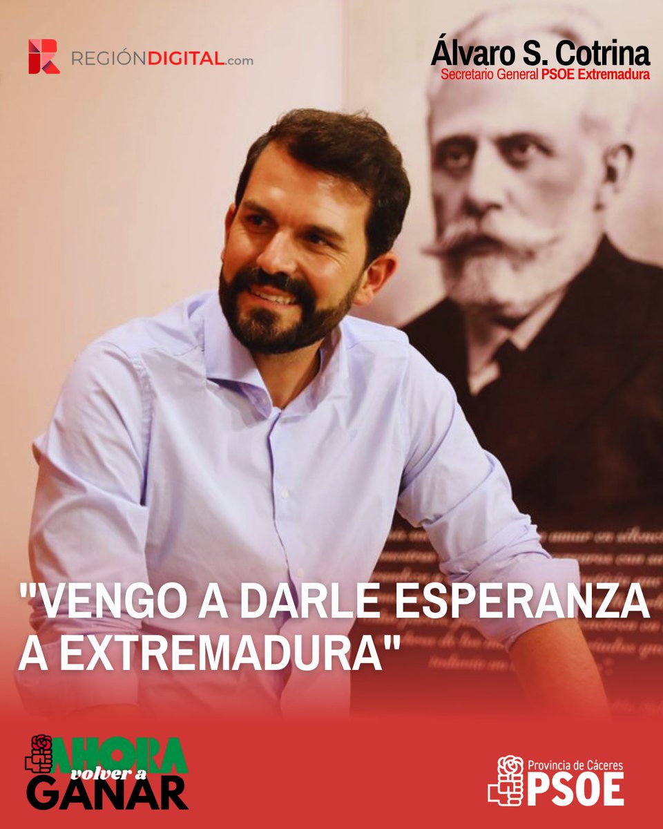 PSOE provincia de Cáceres tweet media