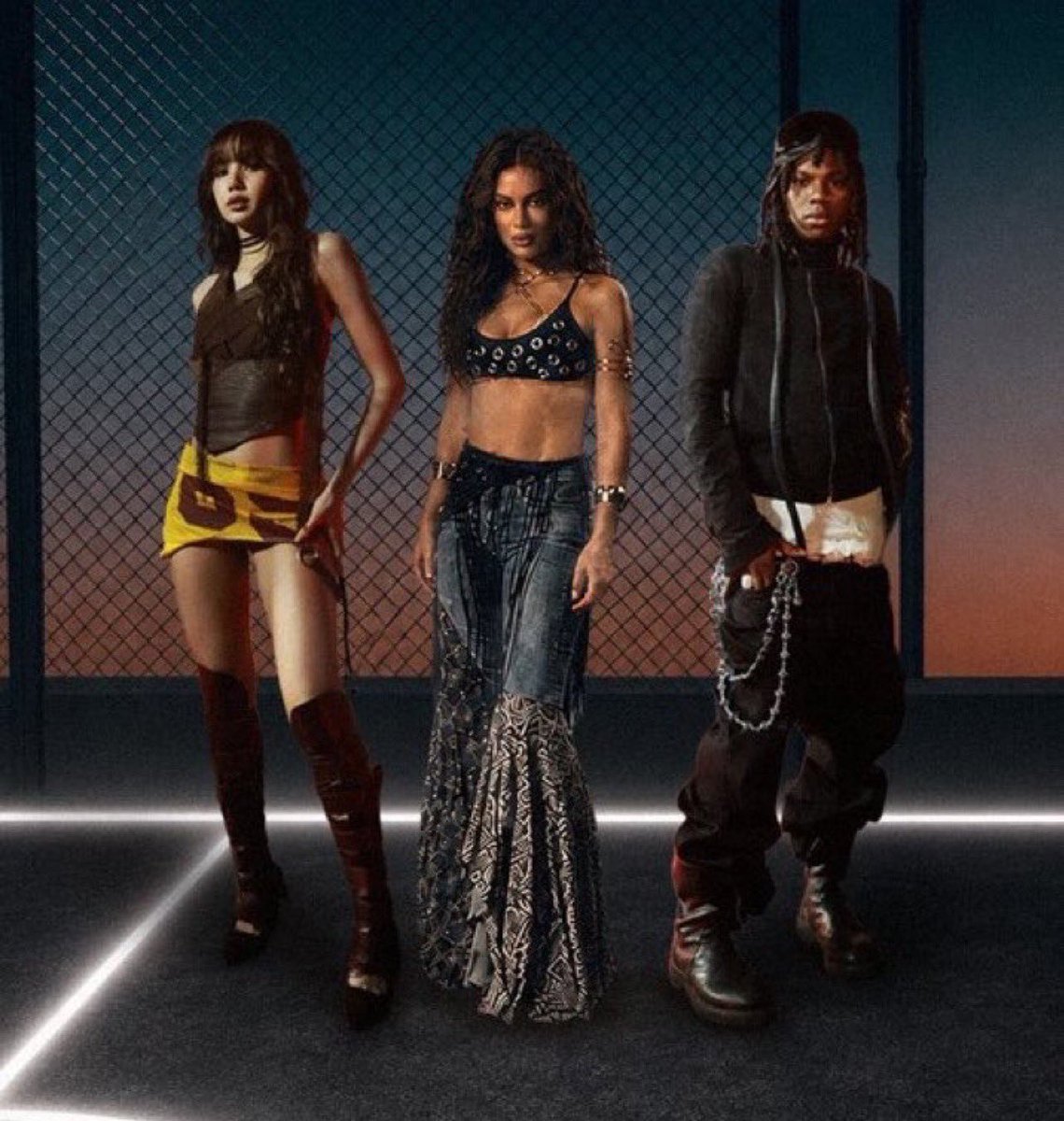 LevoreMagazine's tweet photo. LISA, Anitta, and Rema… this trio is about to be iconic. 🔥 https://t.co/iEHLfptEEJ