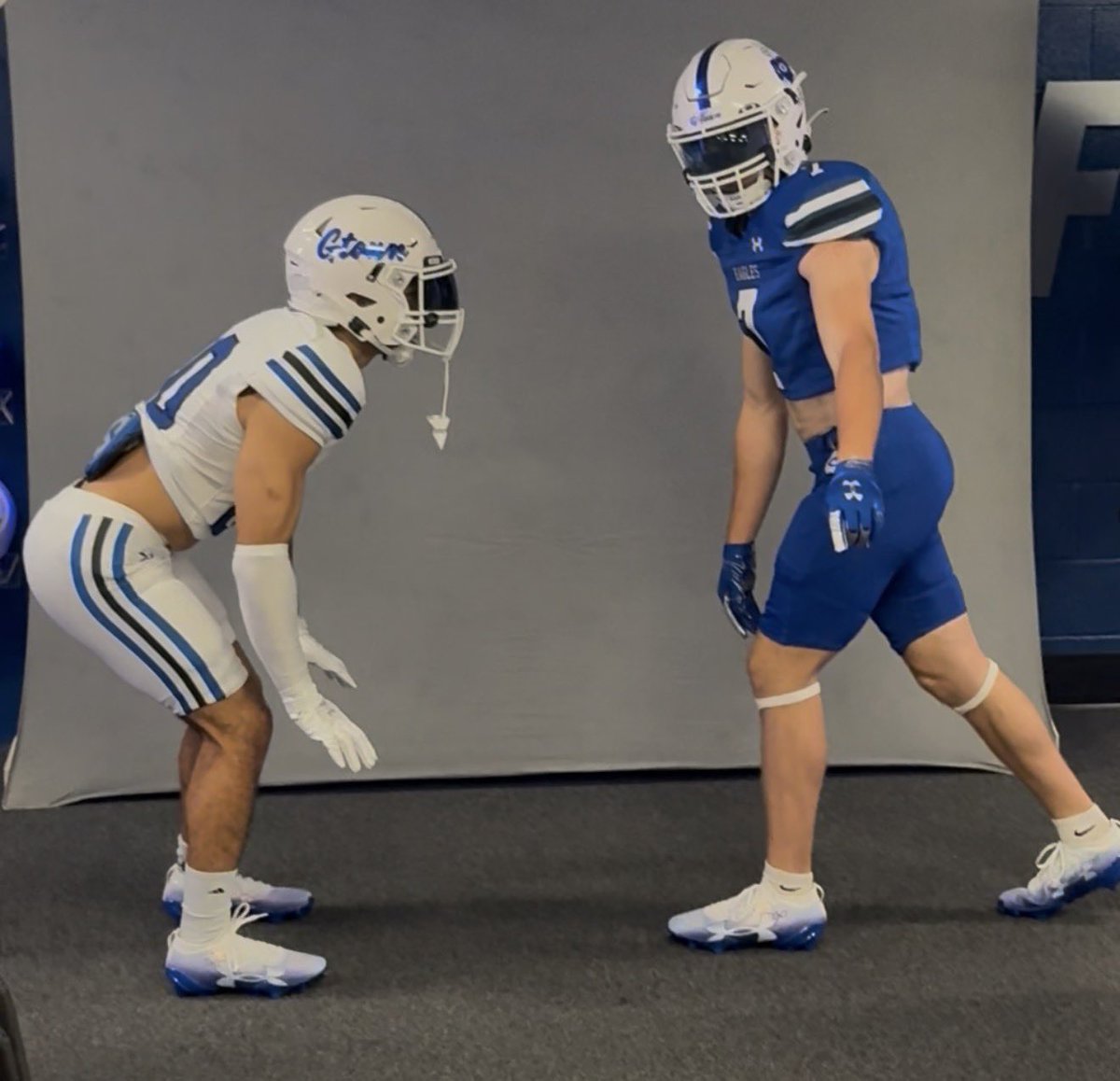 GTEagleFootball's tweet photo. Loading leadership photos….Getting ready! Y’all aren’t ready for these!! @CoachGriffGHS #EFND #Closethegap https://t.co/iCJFl7P6hP