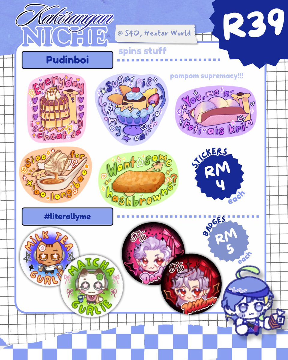 alcorrline's tweet photo. [Part 2] Spin's menu

fandoms: Ninjago, Baldur's gate 3 (Bg3), Love and Deepspace (LnD), pompompurin, originals

#season4otaku #s4o https://t.co/BCXZEnKAOG