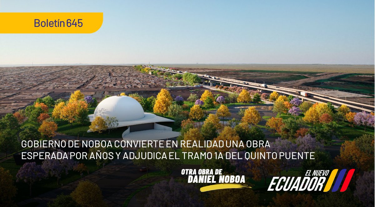 Ministerio de Infraestructura y Transporte 🇪🇨 tweet media