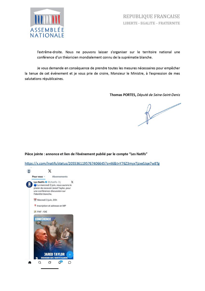 Thomas Portes tweet media