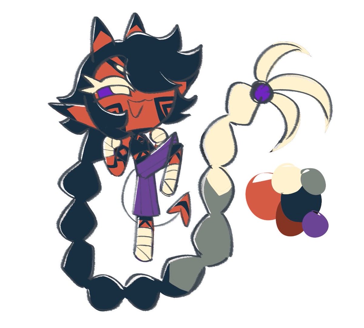 ukukuluu's tweet photo. More little demon cookies #cookierunocs https://t.co/84lO4uEhuN