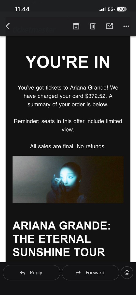 j ꕤ is going to see Ariana!! tweet media