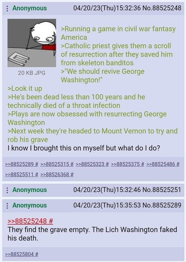 Greentext Poster tweet media