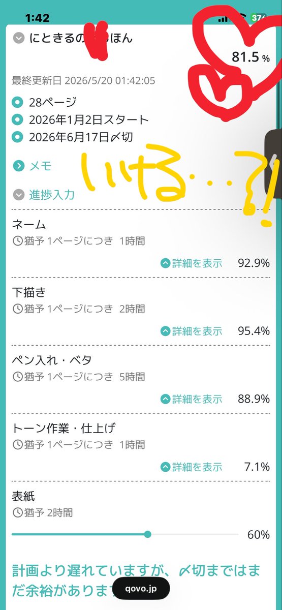 本日の進捗とジェミニマロ せめて挿絵の塗りを全部終わらせたかった…orz