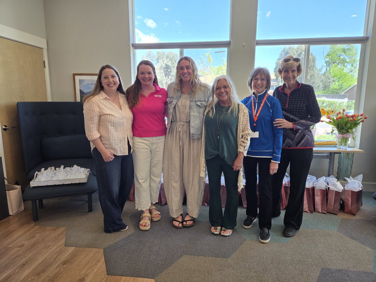 MTSI_VA's tweet photo. MTSI’s Colorado Springs Social Responsibility Committee celebrated Mother’s Day with the women of Mary’s Home, supporting mothers and children on their journey toward stability and independence.

#Employeeowned #ESOP #MarysHome #SocialResponsibility #MothersDay https://t.co/feU7XUgRMl