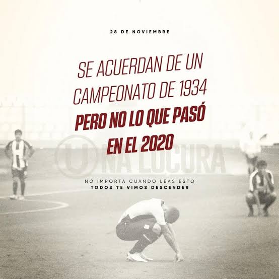 LaUesDeSuGentee's tweet photo. Descendieron en Cancha y volvieron en mesa:

-Alianza (2020)
-Binacional (2021)
-San Martín (2022)
-Boys (2022): terminó en los últimos lugares, diversas sanciones y quitas de puntos a otros clubes comprometidos (Ayacucho y Cusco FC), permitieron que Boys mantuviera en la Liga 1. https://t.co/j1KpQmc7h8