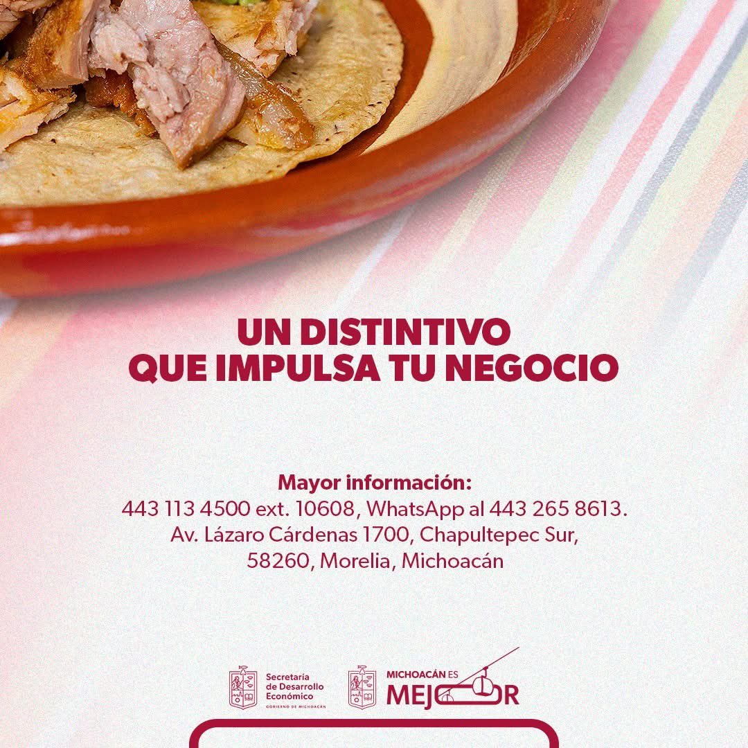 SEDECO Michoacán tweet media