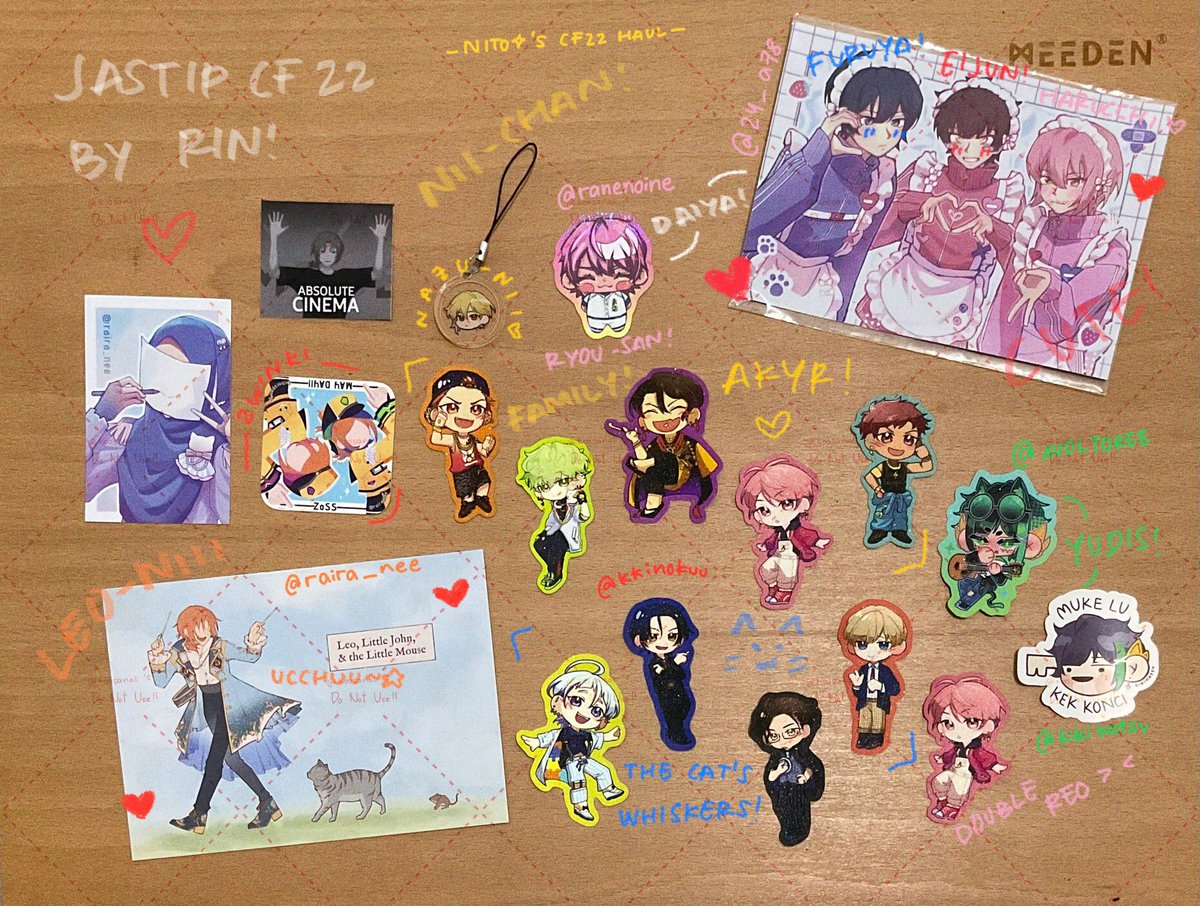 koosanali's tweet photo. #NitoAozoraBuy

Nito✧’s CF22 Haul!

🏷️ @ranenoine @24_a78 @raira_nee @kkinokuu @AUDlTOREE @kikikatsv https://t.co/4JOI7exEV2
