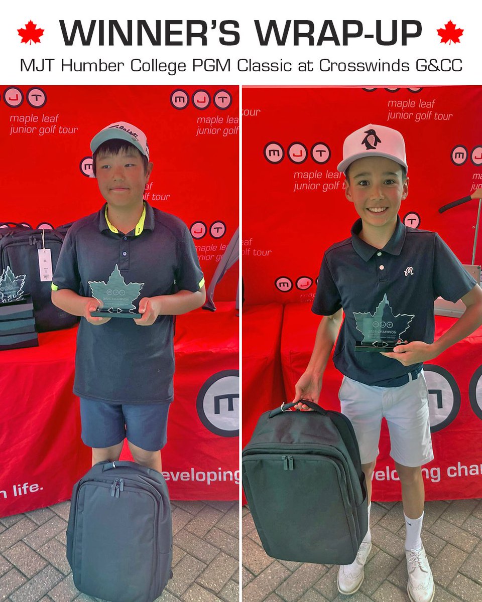 Maple Leaf Junior Golf Tour (MJT) tweet media
