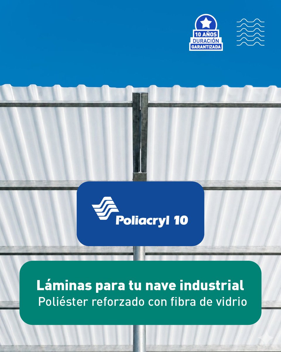 StabilitMexico's tweet photo. Iluminar con luz natural tus instalaciones industriales es una forma inteligente de mejorar el entorno de trabajo, reducir costos operativos y crear espacios más eficientes, cómodos y productivos con láminas Stabilit. 
 
#Stabilit #LáminasPlásticas https://t.co/pUQ2OtvDZ6