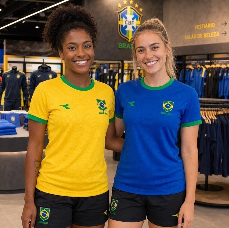 cupomdalaine's tweet photo. Cupom Mercado Livre 

👚Camiseta Feminina Diadora Seleção Brasil Copa Mundo Campione

🔥 Por: R$ 39,91 à vista
🛒: https://t.co/2KouEAVWL0

*publi https://t.co/Glcxecx0x7