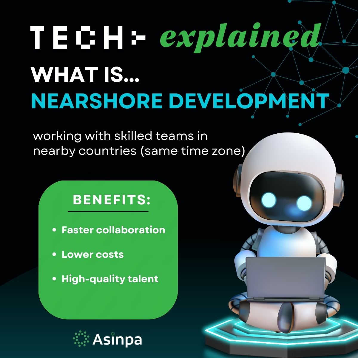 AsinpaTech's tweet photo. Hesitant to employ a team in Mexico? Don't be.
Several competitive advantages have turned Mexico into a partner of choice for the US and others. From manufacturing to technology, nearshoring to Mexico is more common than you think. Contact Asinpa today and let's talk! https://t.co/oQtZpMVoe2