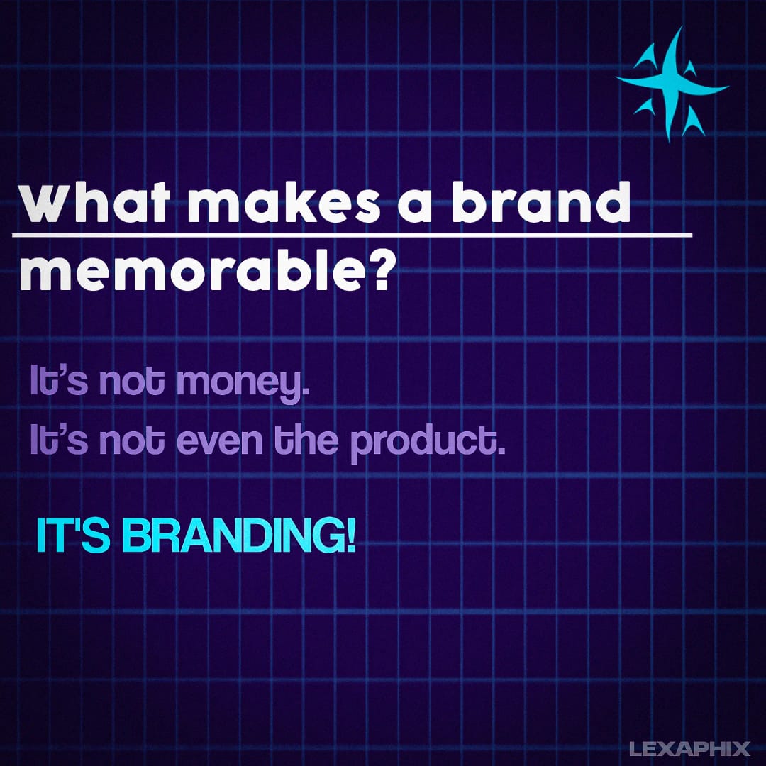 AxandraDee's tweet photo. SMEs don’t fail because of bad products. 📉
They fail because they’re forgotten.

Brands like GTBank, MTN Nigeria, Star Lager Beer, and Hollandia built identity and memory 📊

Product isn’t enough anymore 
Attention wins.

Lexaphix help brands look, move, and feel unforgettable https://t.co/NKsJkymswh