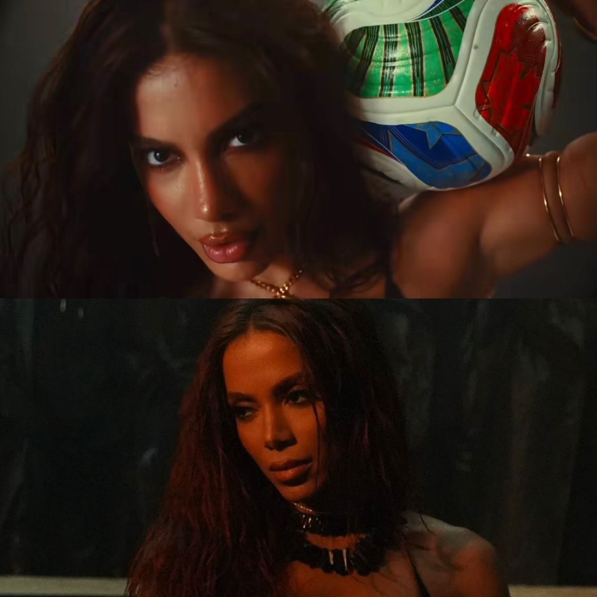 BattosMari's tweet photo. o mesmo olhar com sangue nos olhos que a anitta estava no clipe de bellakeo https://t.co/Hi7qWUdWgw