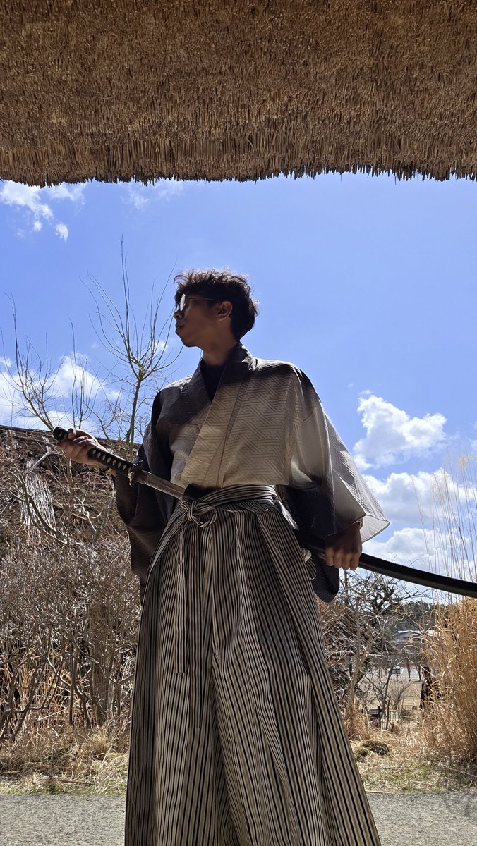 Pablo6K's tweet photo. Back to when i was a samurai. https://t.co/zWBvxDIl58