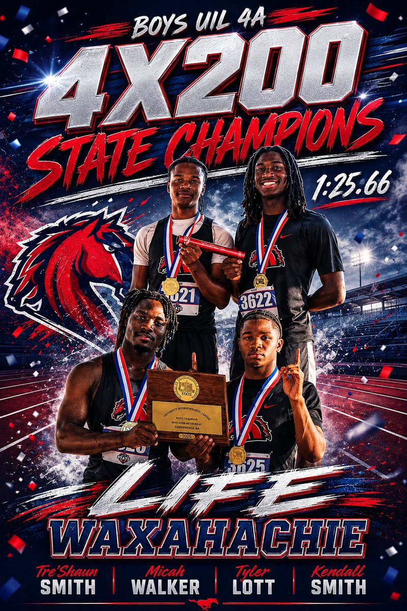 Life Mustang Track tweet media