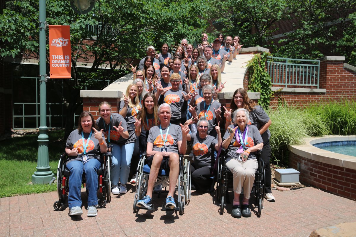 OSUFoundation's tweet photo. From high school researchers discovering geoscience to people with aphasia building confidence, two @okstate camps are changing lives in powerful ways. Donor support through PhilanthroPete makes it possible. 

Read the full story: https://t.co/1Q7yC2WGAm

#okstate | #TheCodeCalls https://t.co/NzQWrRX9lk