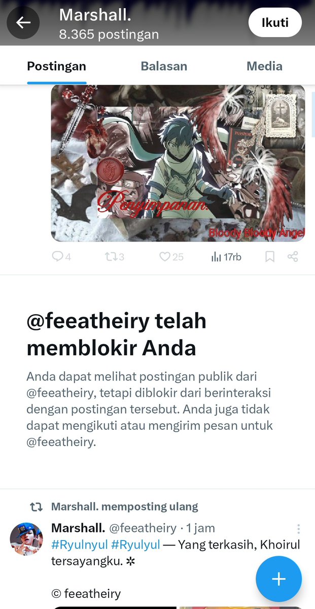 sbtaccdnf's tweet photo. @feeatheiry wow aku ga kenal sama ni orang tapi di blok? Ternyata dia teman si penipu jual akun ml, akun ml @abcdgafjen 
Penipu akun ml wts wtb
 id 1431748722 (15954) 
Rek BRI 0019 0125 5411 506 an KARTIKA VALERI ZAENI SAHA
Wa +62 857-5144-7100

#zonauang #ml #Txtmlbb https://t.co/PDH82brS0P