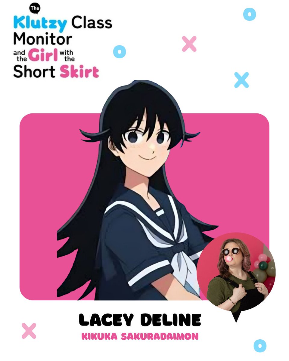 Lacey_Deline's tweet photo. Honored to join in the fun! This show has so much heart 🥺

Check me out as Kikuka in episode 5 of The Klutzy Class Monitor and the Girl with the Short Skirt

Thank you @jadbsaxton for letting me play and @SethAuldsAudio for the masterful editing! 💚 https://t.co/zJf4gfHUvQ