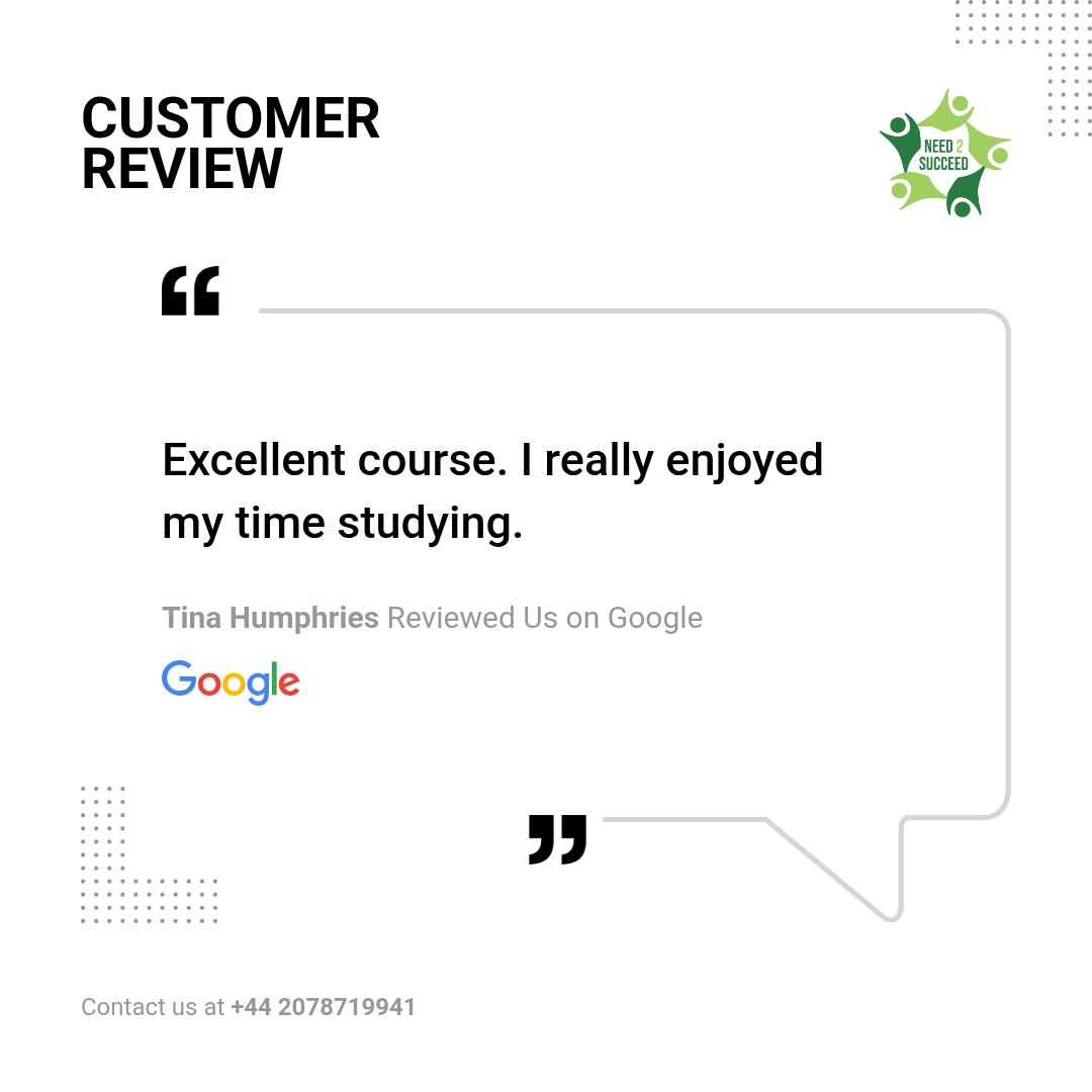 Need2SucceedUK's tweet photo. Another happy client! Your words motivate us to keep delivering the best. Thank you! #youthwork #youthworktraining #socialprescribing #socialprescribingtraining #level2certificate #level3certificate #level3diploma #qualifications #youthwokpractice #professionalyouthwork https://t.co/a3uLbGVNE9