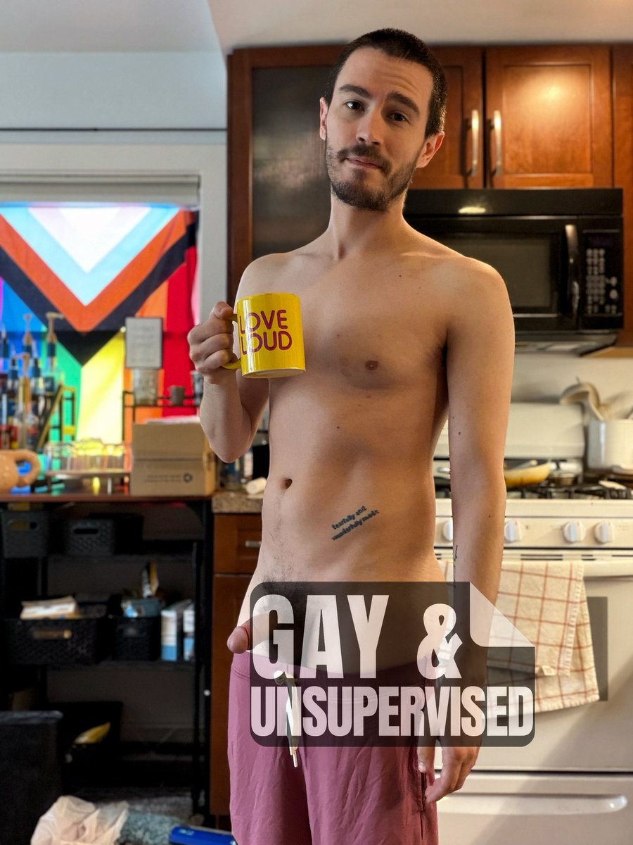 GayUnsupervised's tweet photo. Coffee to start the day ☕️ https://t.co/4TPqC8a1cy