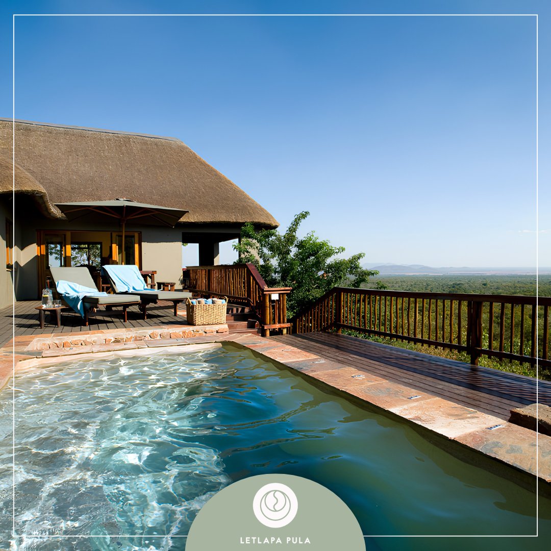 GamePula's tweet photo. Where the mountains meet still water… and time slows down

At Letlapa Pula Game Farm, your day starts with sweeping bushveld mountain views and ends with the calm reflection of a private pool under the African sky.

No noise. No rush. Just open space, fresh air, and a view. https://t.co/iCsegWWiH6