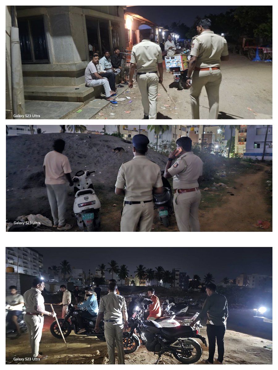 dcpwhitefield's tweet photo. Today, #AreaDomination operations were conducted in all police station limits of the Whitefield Division to prevent crime, ensure public safety, maintain law and order, and create awareness among the public by providing necessary guidance and advice.

ಇಂದು ವೈಟ್‌ಫೀಲ್ಡ್ ವಿಭಾಗದ ಎಲ್ಲಾ ಪೊಲೀಸ್ ಠಾಣಾ ವ್ಯಾಪ್ತಿಗಳಲ್ಲಿ #AreaDomination ಕಾರ್ಯಾಚರಣೆಗಳನ್ನು ನಡೆಸಿ, ಅಪರಾಧ ನಿಯಂತ್ರಣ, ಸಾರ್ವಜನಿಕ ಸುರಕ್ಷತೆ ಹಾಗೂ ಕಾನೂನು ಸುವ್ಯವಸ್ಥೆ ಕಾಪಾಡುವ ಉದ್ದೇಶದಿಂದ ಸಾರ್ವಜನಿಕರಿಗೆ ಅಗತ್ಯ ಜಾಗೃತಿ ಮತ್ತು ಸಲಹೆಗಳನ್ನು ನೀಡಲಾಯಿತು.

#AreaDomination
#WhitefieldDivision
#BengaluruCityPolice
#PublicSafety
#CrimePrevention
#LawAndOrder 
@BlrCityPolice 
@AddlCPEast 
@CPBlr