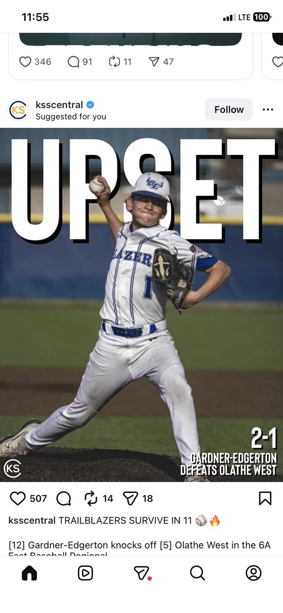 GEHS Baseball tweet media