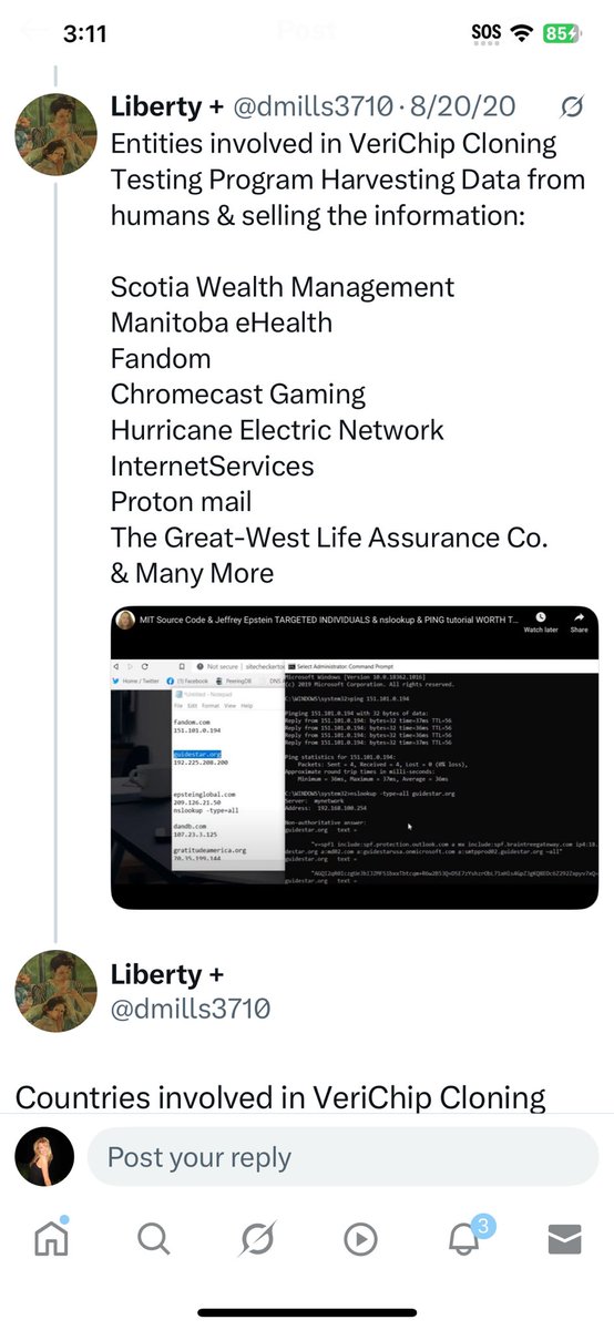 RhondaFurin's tweet photo. @dmills3710 #Verichip #Cloning #EpsteinFiles #FISA https://t.co/J6GPv3wTwQ