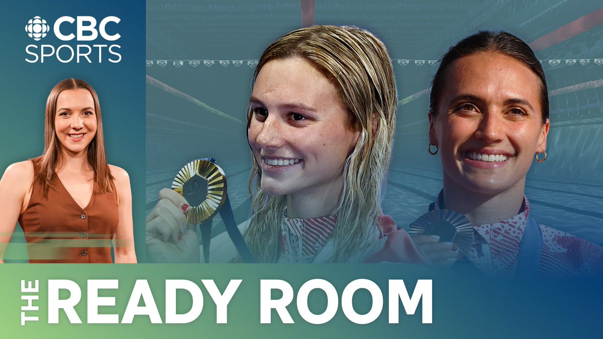 CBCOlympics's tweet photo. The Ready Room is back for season 2!

Episode 1 features a Summer McIntosh exclusive &amp; Kylie Masse season preview

WATCH NOW: https://t.co/ynxVxw4X07 https://t.co/Wx4kGDvAqi