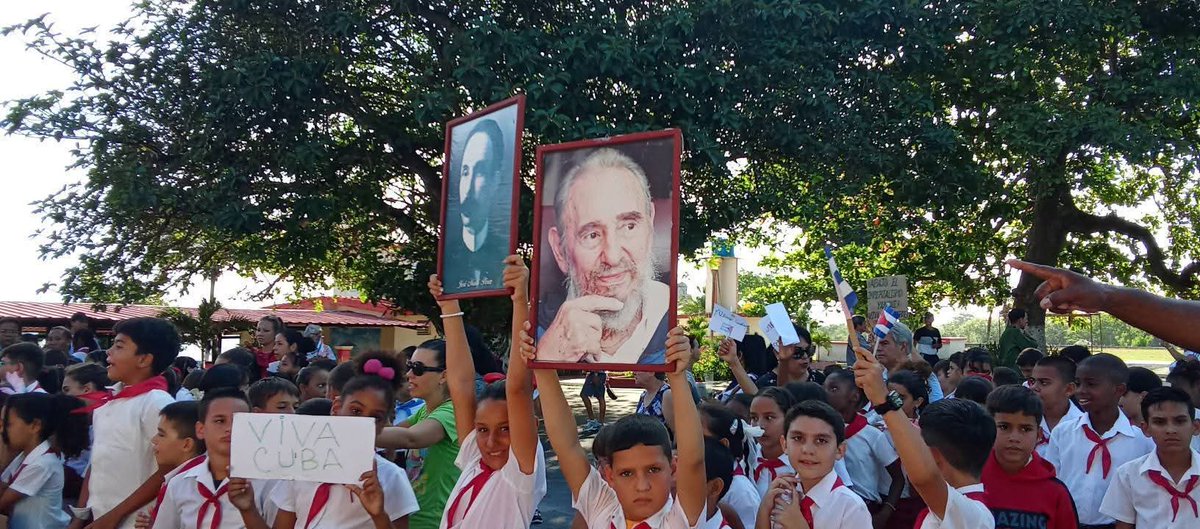 mariofsabines's tweet photo. Marcha por la Paz y Tribuna Antiimperialista, en el 131 aniversario de la caída de José Martí en #Matanzas. ¡Desde el Barrio hacemos Revolución!. #CubaEsCoraje #MatancerosEnVictoria https://t.co/s7HfImQ8E8