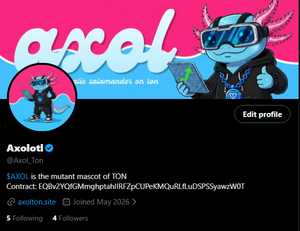 Axolotl tweet media