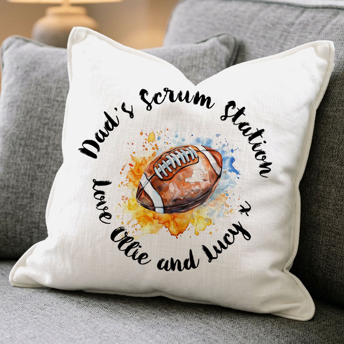 RuthFielding9's tweet photo. Personalised Rugby Dad Cushion | Custom Father’s Day Gift From Kids | Reserved For Rugby Dad Pillow | Birthday Gift https://t.co/N0qEqNdY1s via @Etsy https://t.co/3tPhmy4NGc