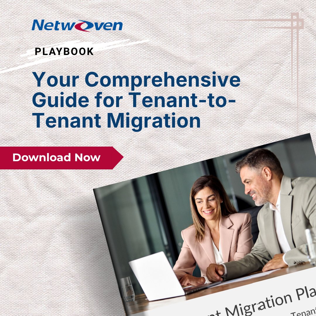 Netwoven's tweet photo. What’s the real cost of a poorly planned tenant-to-tenant migration?

Downtime. Data loss. Leadership losing trust.

Use proven frameworks and governance-first execution to stay in control. Download playbook🔗https://t.co/ekeaLSni8M 

#TenantMigration #T2TMigration #Playbbok https://t.co/YzUndGfxlf