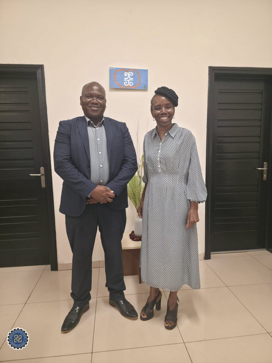 ug_engineering's tweet photo. We were pleased to receive Prof. Shiraz Issahaku, Registrar of the Allied Health Professions Council, for a courtesy visit.
The School looks forward to a continued and productive relationship with the Council.

#UGEngineering #SES_UG #AlliedHealth #UniversityOfGhana https://t.co/Q1Q5ouIGgN