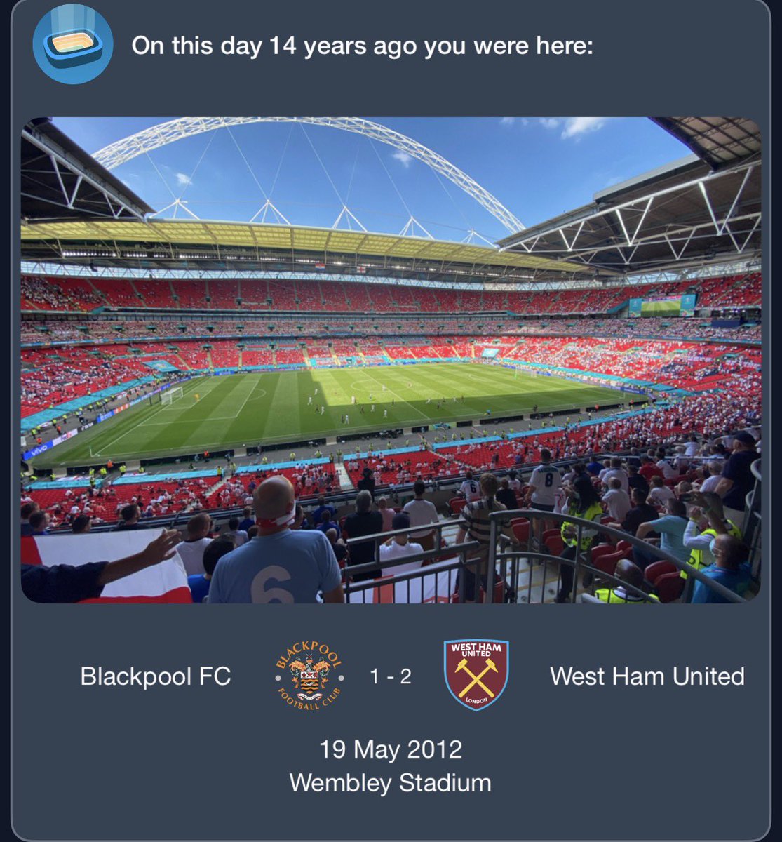 billyboylan5's tweet photo. One of the best days supporting this club, proper day out.

Fast forward 14 years later to the day, the life has been sucked out of the club by Sullivan, lost our home and identity and on the brink of relegation which is more than likely going to be confirmed tonight. 

#DSOUT https://t.co/J3Yl1LiV2k