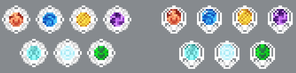 fapdos123's tweet photo. Here are the Natlan and Nod Krai visions I made for @NessIsKool https://t.co/UVOGIrCAJF